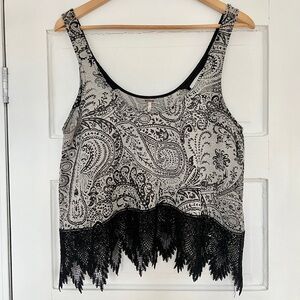Free People Boho Paisley Tank